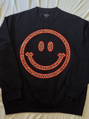 Dressed In LALA - 'The World Needs Your Magic' Black Crewneck  Sweatshirt.